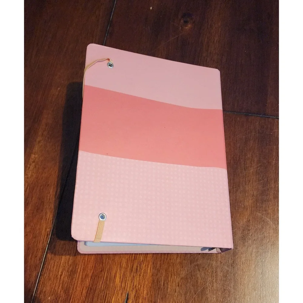 Today Is The Day Daily Planner Calendar Journal Spiral Hardcover Peach‎ Color